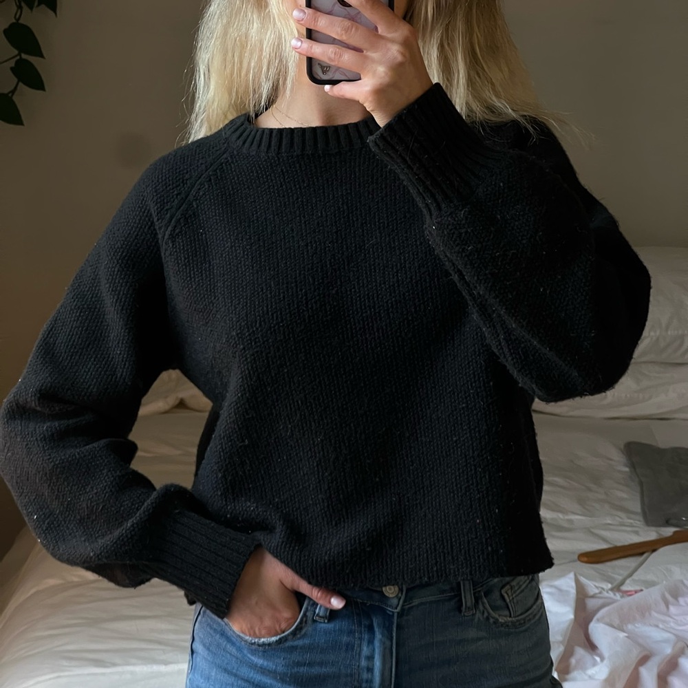 Black or Navy Blue Sweater